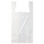 Hemddraagtassen HDPE 27/6 x 48cm 10my Wit