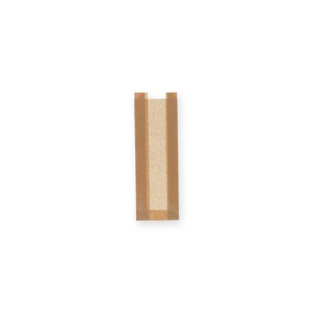 Zakken met Evolution venster van 4cm Papier 11 x 5 x 33cm Bruin - Horecavoordeel.com