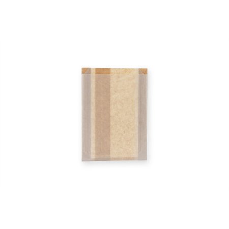 Zakken met Evolution venster boven Papier 16 x 4 x 24cm Bruin - Horecavoordeel.com