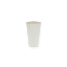 Koffiebekers Maximaal 5% coating 437ml (16oz) Karton Ø 9 x 13,6cm Wit