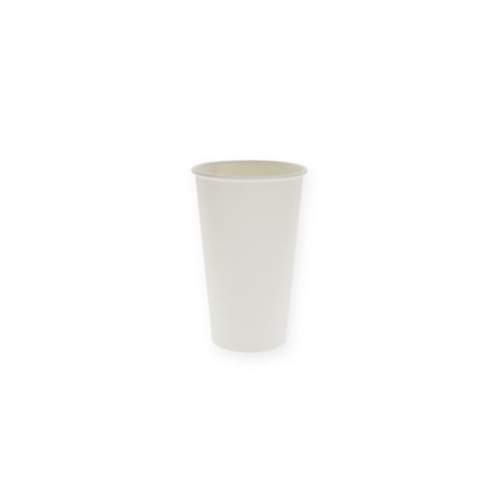 Koffiebekers Maximaal 5% coating 437ml (16oz) Karton Ø 9 x 13,6cm Wit - Horecavoordeel.com