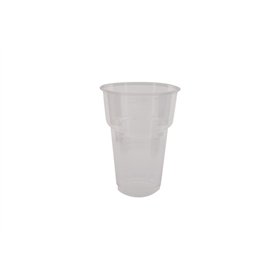 Bierglazen 250ml PET Ø 7,8 x 10,8cm Transparant - Horecavoordeel.com