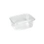 Saladebakken rechthoek 200ml PS 10,8 x 8,2 x 3,9cm Transparant