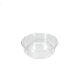 Saladebakken rond 125ml PS Ø 10,1 x 3cm Transparant - Horecavoordeel.com
