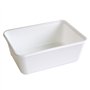 Kilobakken 1000ml PP 18,2 x 13,2 x 6,9cm Wit - Horecavoordeel.com