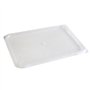 Deksels voor kilobakken PP 18,3 x 13,5cm Transparant
