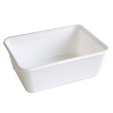 Kilobakken 750ml PP 18,2 x 13,2 x 4,6cm Wit - Horecavoordeel.com