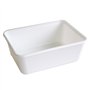 Kilobakken 750ml PP 18,2 x 13,2 x 4,6cm Wit - Horecavoordeel.com