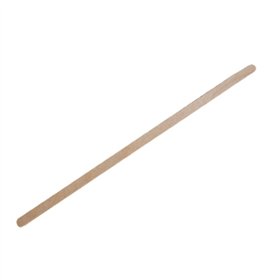 Roerstaafjes hout 14cm 140 x 6,5 x 1,3mm