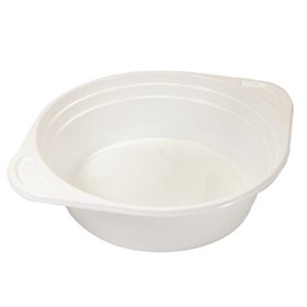 Soepbekers 350ml PP Ø 15,6 x 3,9cm Wit - Horecavoordeel.com