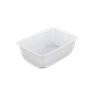 Kilobakken 1000ml PP 18,6 x 13,3 x 6,3cm Wit - Horecavoordeel.com
