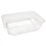 Kilobakken 750ml PP 18,6 x 13,3 x 5,4cm Transparant - Horecavoordeel.com