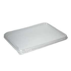 Deksels voor kilobakken PP 19,5 x 14cm Transparant - Horecavoordeel.com