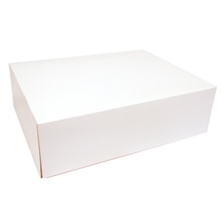 Gebaksdozen groot Karton 26 x 20 x 8cm Wit - Horecavoordeel.com