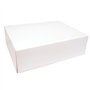 Gebaksdozen groot Karton 26 x 20 x 8cm Wit - Horecavoordeel.com