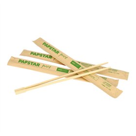 Eetstokjes 23cm per stuk verpakt