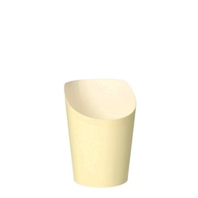 Snackbekers Karton To Go 0,16 l Ø 7,5cm x 9,9cm Beige