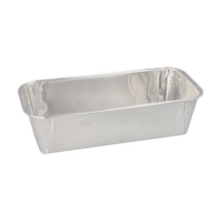 Aluminium cakevormen rechthoekig 1,09 l 6cm x 10,2cm x 23cm