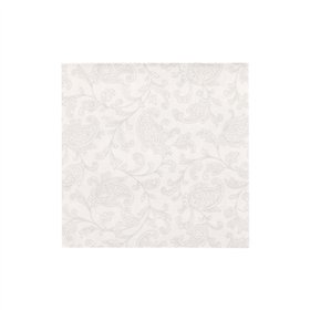 Servetten ROYAL Collection 1/4 vouw 25cm x 25cm Wit Ornaments