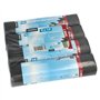Vuilniszakken 240 l 135cm x 120cm Zwart - Horecavoordeel.com