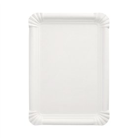 Schaaltjes Karton Pure rechthoekig 16,5cm x 23cm Wit