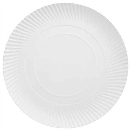 Borden Karton Pure rond Ø 32cm x 2cm Wit - Horecavoordeel.com