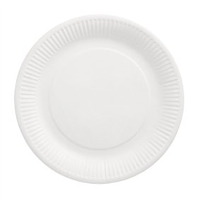 Borden Karton Pure rond Ø 26cm Wit extra sterk - Horecavoordeel.com