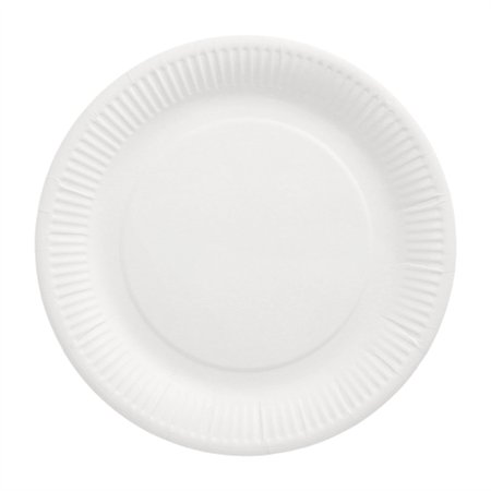 Borden Karton Pure rond Ø 26cm Wit extra sterk