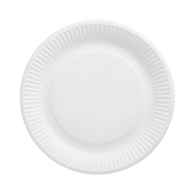 Borden Karton Pure rond Ø 23cm Wit - Horecavoordeel.com