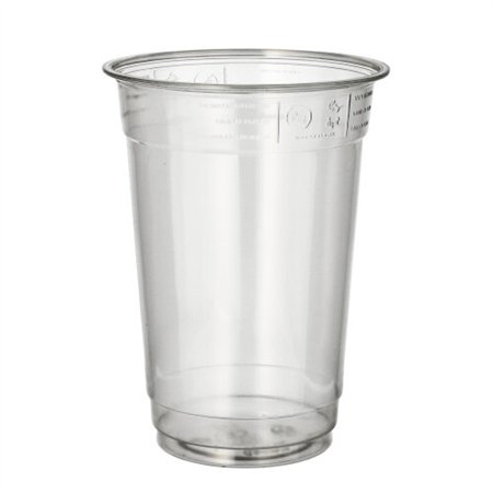 Bekers Hurricane PET 0,4 l Ø 9,5cm x 12,5cm Glashelder - Horecavoordeel.com