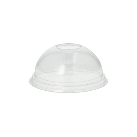 Deksel Hurricane PET rond Ø 9,5cm x 4,5cm Glashelder zonder gat