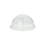 Deksel Hurricane PET rond Ø 9,5cm x 4,5cm Glashelder zonder gat
