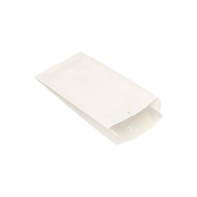 Broodzakken cellulose 21cm x 10cm x 5cm Wit inhoud 0,5 kg - Horecavoordeel.com