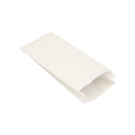 Broodzakken cellulose 24cm x 10cm x 5cm Wit inhoud 0,75 kg - Horecavoordeel.com