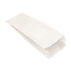 Broodzakken cellulose 35cm x 13cm x 7cm Wit inhoud 2 kg - Horecavoordeel.com