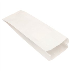Broodzakken cellulose 42cm x 15cm x 7cm Wit inhoud 3 kg