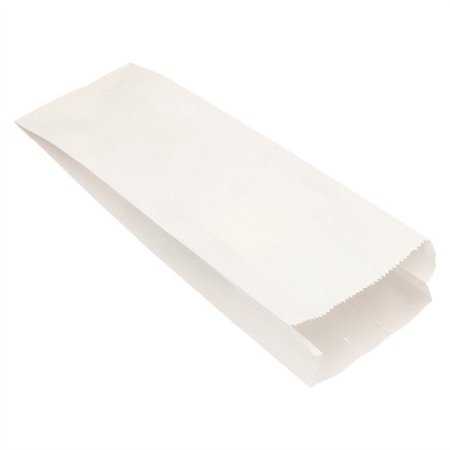 Broodzakken cellulose 42cm x 15cm x 7cm Wit inhoud 3 kg - Horecavoordeel.com