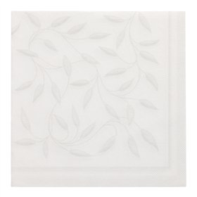 Servetten ROYAL Collection 1/4 vouw 40cm x 40cm Wit New Mediterran