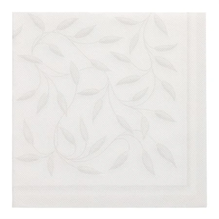 Servetten ROYAL Collection 1/4 vouw 40cm x 40cm Wit New Mediterran