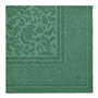 Servetten ROYAL Collection 1/4 vouw 40cm x 40cm Donkergroen Ornaments
