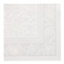 Servetten ROYAL Collection 1/4 vouw 40cm x 40cm Wit Ornaments