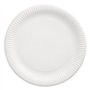 Borden Karton Pure rond Ø 29cm Wit