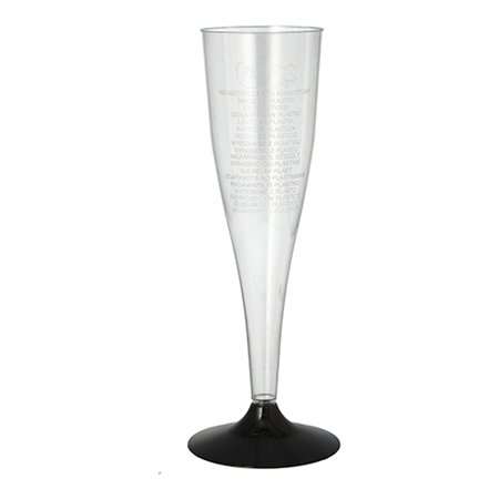 Glazen voor champagne PS 0,1 l Ø 5cm x 17,5cm Glashelder
