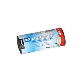 Pedaalemmerzakken LDPE 30 l 60cm x 50cm Grijs - Horecavoordeel.com