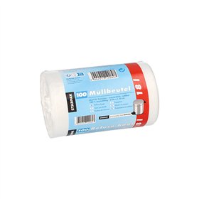 Pedaalemmerzakken HDPE 18 l 52cm x 46cm Wit