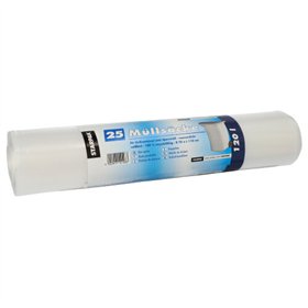 Industrie afvalzakken LDPE 120 l 110cm x 70cm Transparant - Horecavoordeel.com