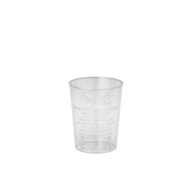 Borrelglazen PS 4 cl Ø 4,2cm x 5,2cm Glashelder