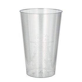 Bekers PS 0,4 l Ø 9cm x 13cm Glashelder - Horecavoordeel.com