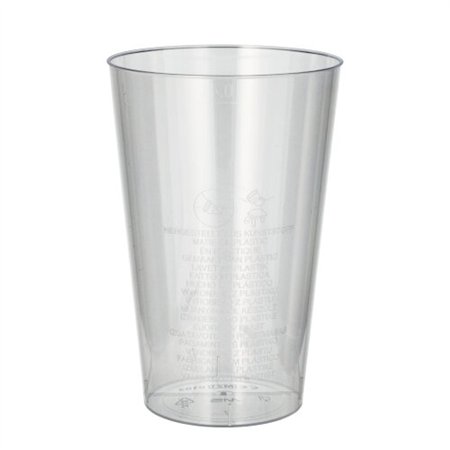 Bekers PS 0,4 l Ø 9cm x 13cm Glashelder