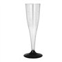 Glazen voor champagne PS 0,1 l Ø 5cm x 17,5cm Glashelder